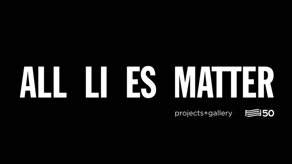 ALL LI ES MATTER artwork