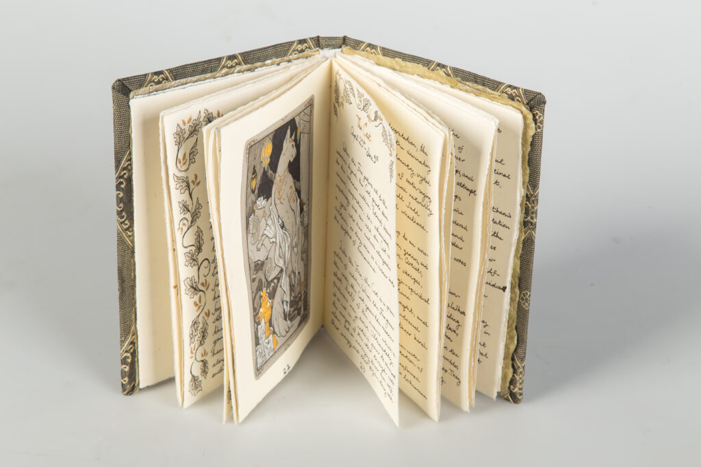 handmade illustrated book