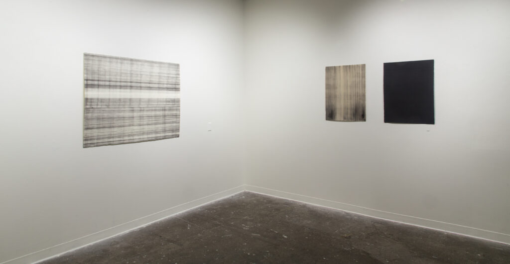 neutral geometric chalk line drawings in gallery