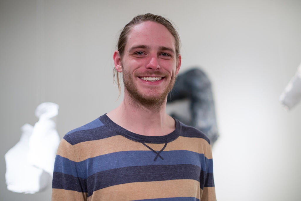 young man smiling