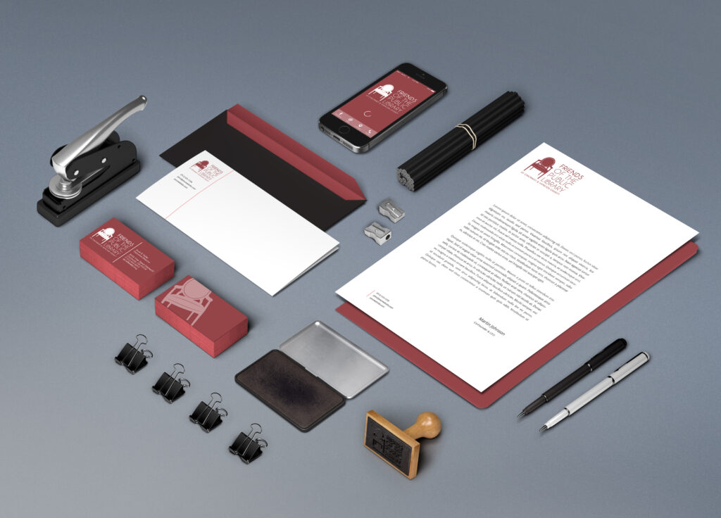 organized brand stationary