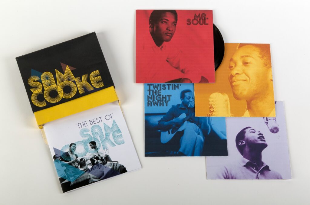 graphic designs for sam cooke record box set