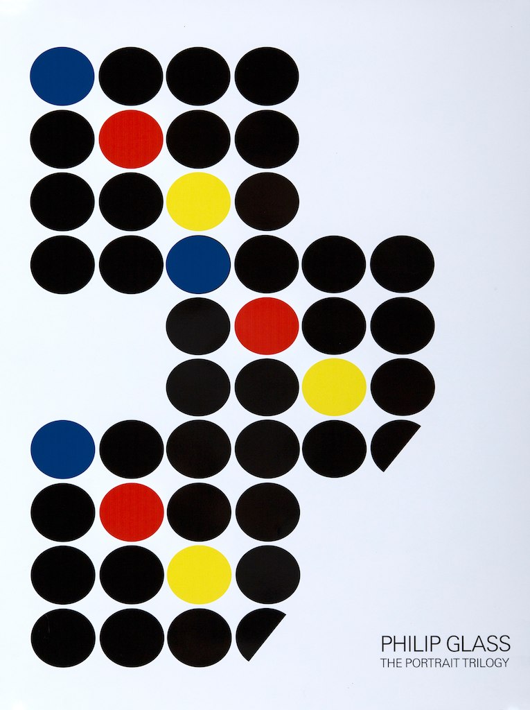 polka dot Philip Glass poster