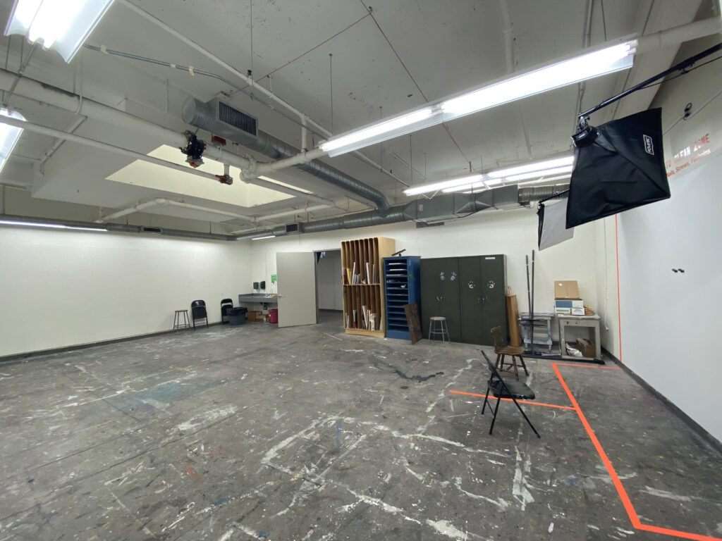 empty painting lab