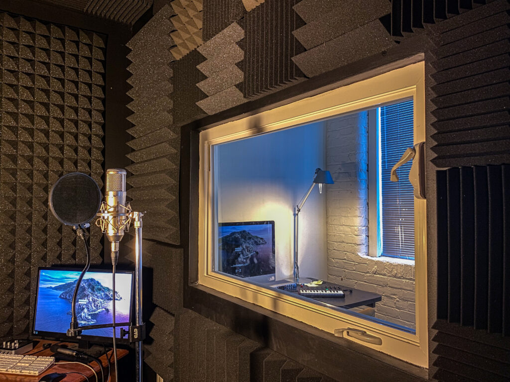 sound isolation recording booth