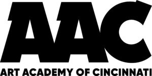graphic brand logo reading "AAC, Art Academy of Cincinnati"