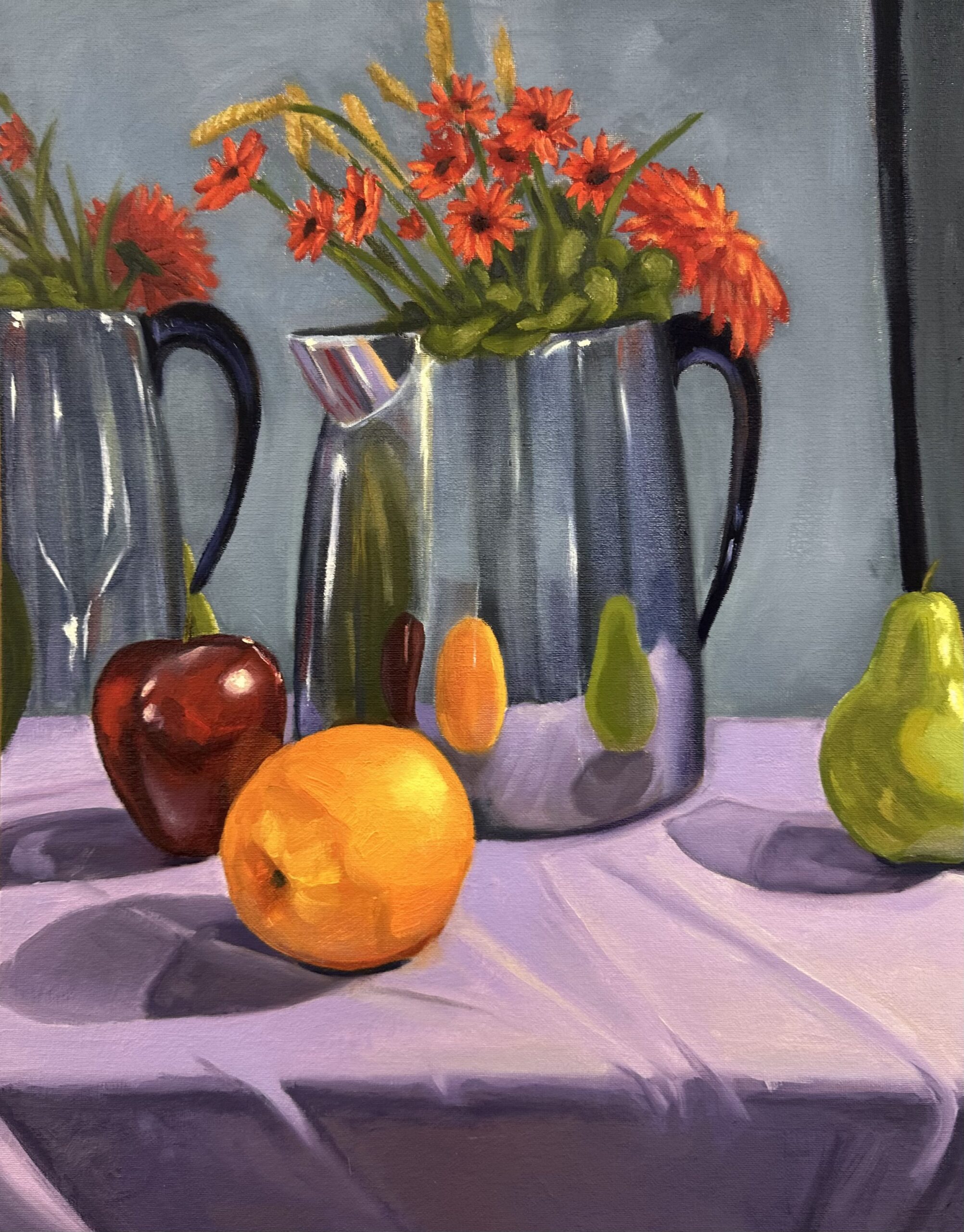 A still life painting by Jude Punter