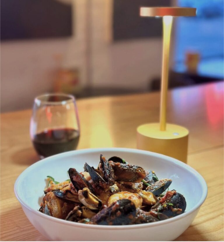 Alumni owned italian restaurant serving sustainable food